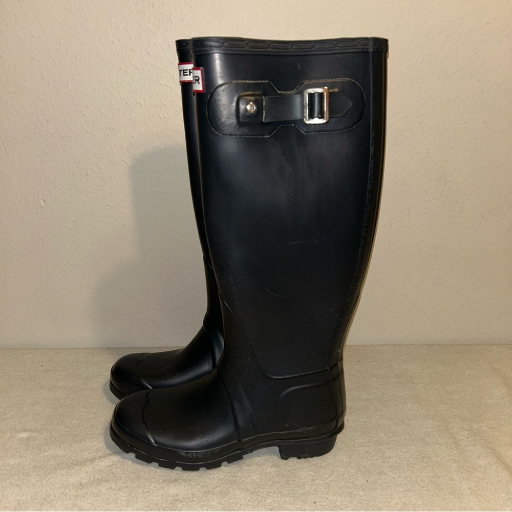 Hunter Original‎ Tall Rain W23499 Boots Size 5 - Picture 3 of 4